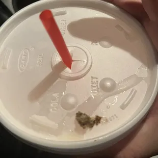 That was a piece of bone in my burrito.