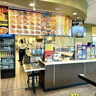 Look at that menu. Something for everyone.