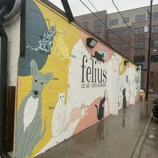 Outside mural