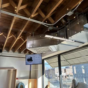 a view of the ceiling