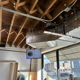 a view of the ceiling
