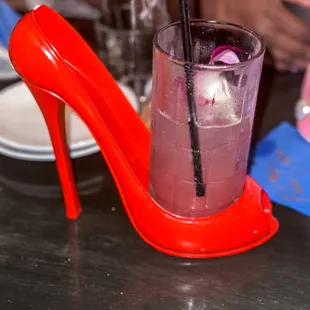 Red Bottom Heel drink