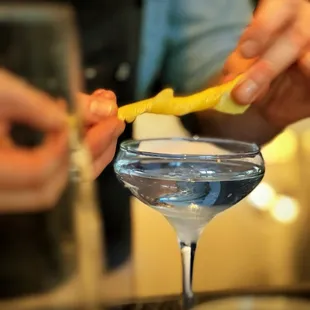 Sat at the bar - great bartender, nice, helpful and on it!