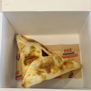 Bacon, Date, and Goat Cheese Empanada