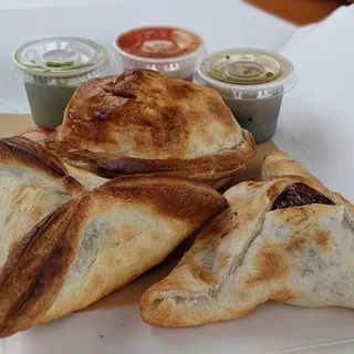 Bacon, Date, and Goat Cheese Empanada