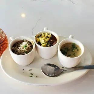 Seafood Gumbo, Turtle Soup, Oyster &amp; Artichoke Soup