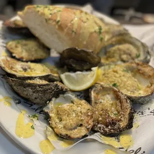 Charbroiled Oysters