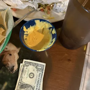 Terrible cheese dip.