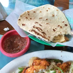 Homemade Tortillas &amp; Salsa