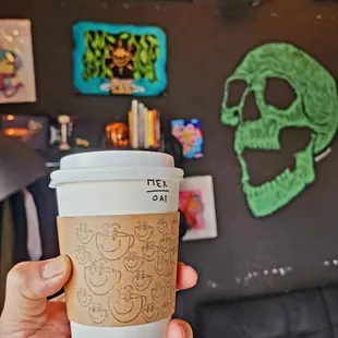 Mexican hot chocolate latte