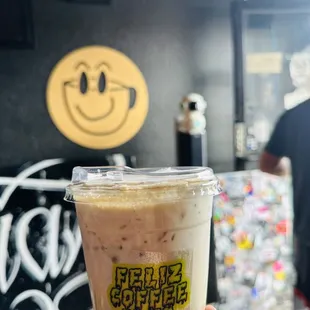 The Tux with oat milk