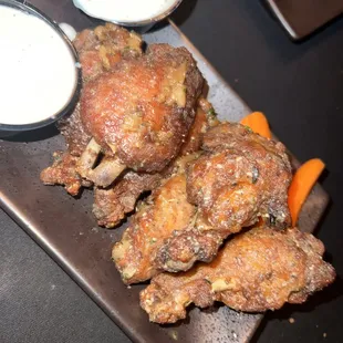 Garlic wings