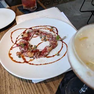 Bison Carpaccio