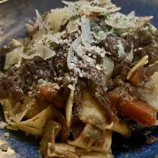 Short rib pappardelle is a special but may be added to the menu soon!