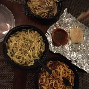 Our "tagliatelle" pastas