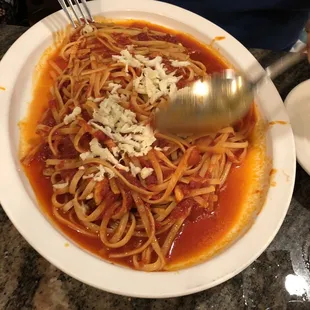 They forgot to add Shrimp to Shrimp Pasta!