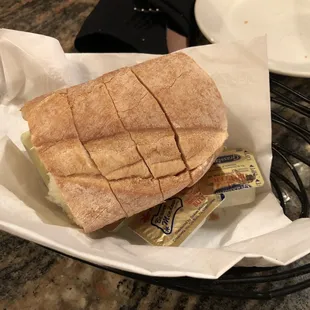 Complimentary bread