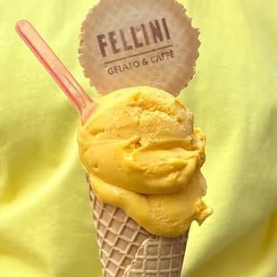 Mango cone