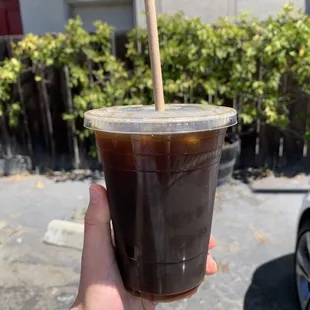 Iced coffee (16 ounces) for $2.95