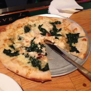Gourmet Spinach Pizza
