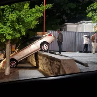 Ample parking and the staff works harder than any other restaurant I&apos;ve ever been to. Just look at them. They&apos;re really suffering.