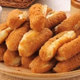 a plate of chicken nuggies