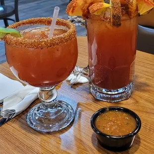 Very very delicious food, great drinks &amp; the waitresses &amp; waiter are top notch!