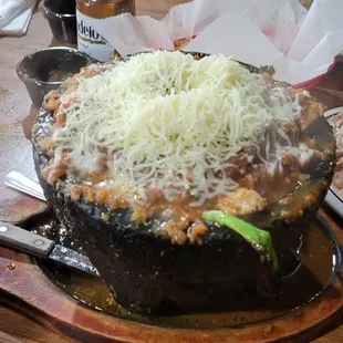 Molcajete chicken &amp; shrimp