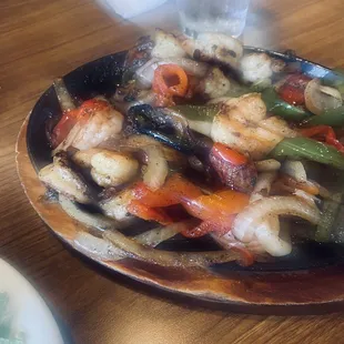 Shrimp Fajitas