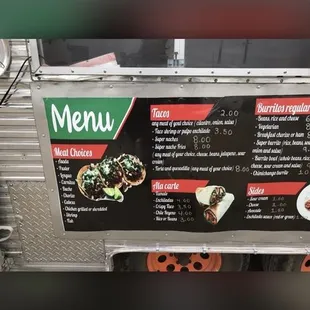 he menu