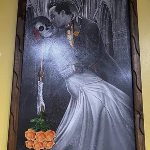 Day of the Dead vibe in Fello&apos;s.