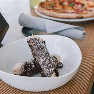 Chocolate Dipped Cannolis