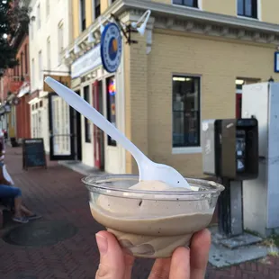 Espresso bean ice cream