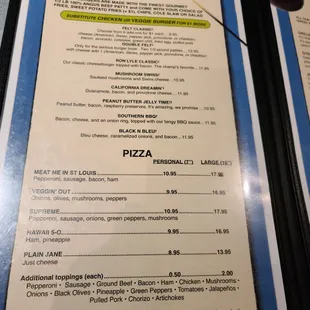 menu, sandwiches