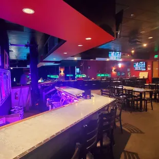 sushi and sashimi, interior