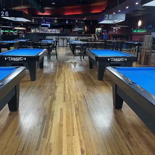 Pool tables