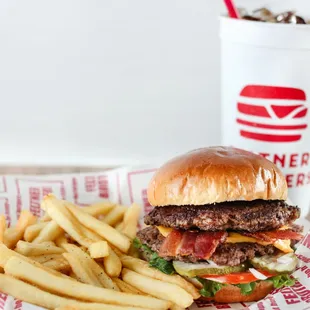 Double Feltner with Bacon