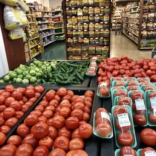tomatoes and peppers
