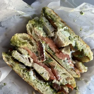 Chicken Pesto Panini