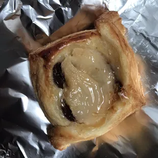 Following Pear Chocolate Danish