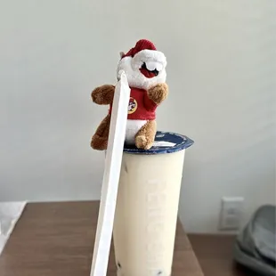 Classic Green Milk Tea with Boba