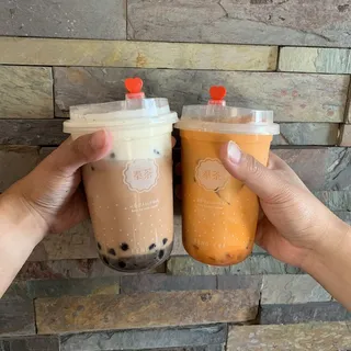 Iced Oreo Cheese Milk Tea