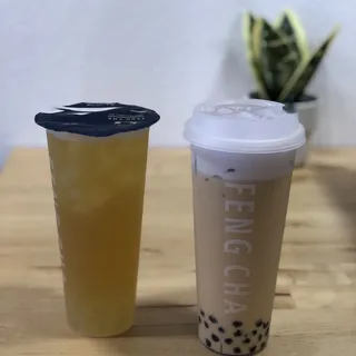 Iced Milk Foam Tea