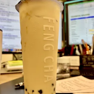 Dirty brown sugar jasmine milk tea looks&amp; tastes like only milk. Barely any brown sugar. Not a hint of jasmine tea. Kinda disappointed.