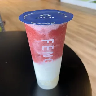 Strawberry Breeze Sub Strawberry Popping Boba