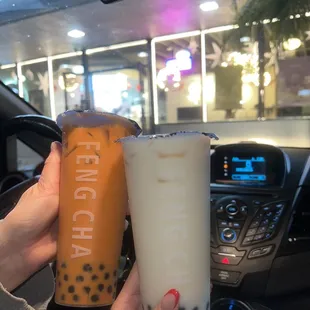 Thai Milk Tea and Jasmine Milk Tea