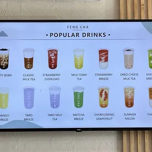 Popular Drinks