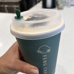 Cookies &amp; cream milk tea (hot)