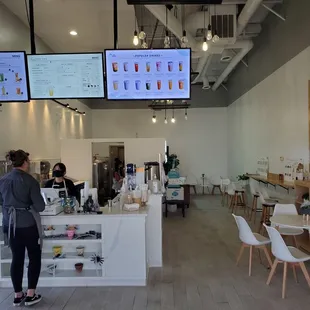 Register and cafe