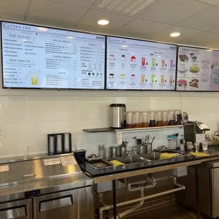 Menu and bar